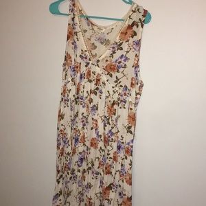 flowy Patterned Dress